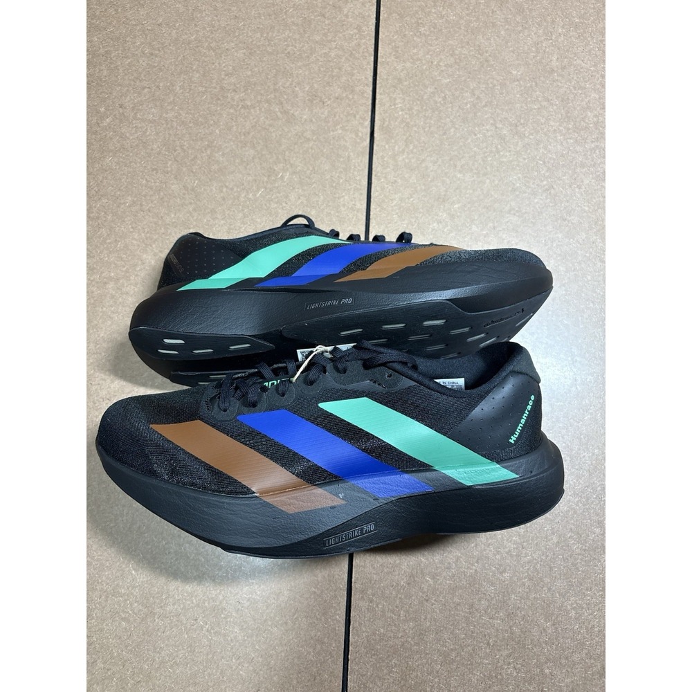 NWT adidas Pharrell x Adizero Evo SL Black Running Sneakers KI3392 Mens Size 8